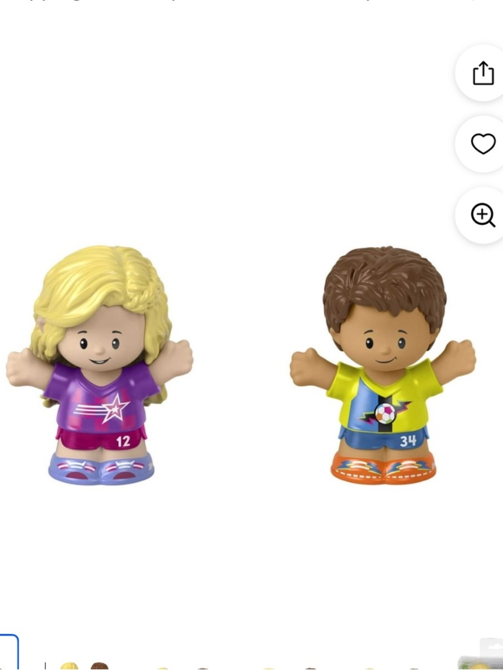 Fisher-Price Little People Toddler Toys Pairs Figure Packs With Two. New